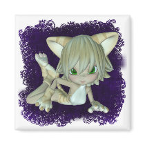 Cute Critters 08 Refrigerator Magnet