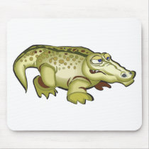 Cute Crocodile Mouse Mat