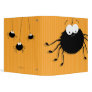 Cute Cuddly Halloween Spiders Binder 1.5"