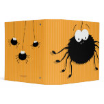 Cute Cuddly Halloween Spiders Binder 2.0"