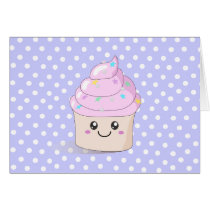 Cute Cupcake Greeting Card