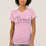 Cute Custom Bride T-Shirt