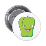 Cute Custom Green Bell Pepper Shirts Pins