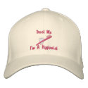 Cute Customizable Dental Hygienist Hats embroidered hats