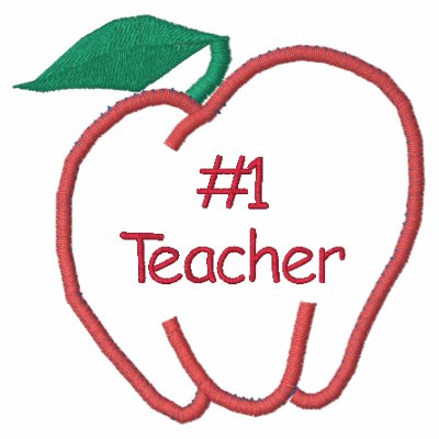 Cute Customizable Embroidered Apple Tees Embroidered Polo Shirt by countrykitchen