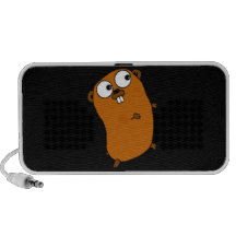 cute customizable gopher iPhone speaker