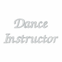 Cute Dance Instructor Fitness Track Jacket