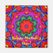 Cute decorative Mothers day magnet