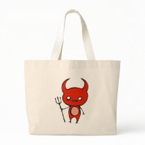 Cute Demon Tote Bag