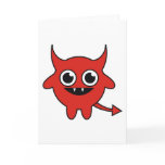 Cute Devil Card