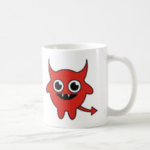 Cute Devil Coffee Mugs