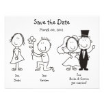 Cute Dick and Jane Save the Date Cards