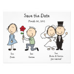 Cute Dick and Jane Save the Date Cards