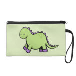 Cute Dino Wristlet