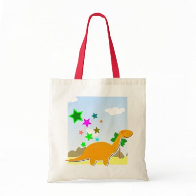 Cute Suitcase on Cute Dinosaur Gift Bag At Zazzle Ca
