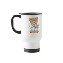 Cute Doctor Teddy Bear Coffee Mugs