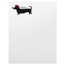 Cute Dog Letterhead