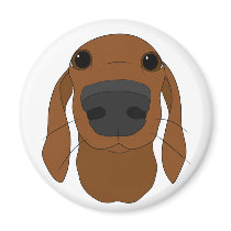 Cute Dog Nose magnets magnets