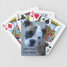 Cute Dog Poker Cards
