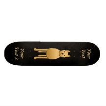 Cute Dog Skate Board
