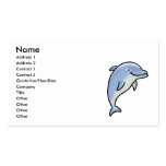 Cute dolphin business cards