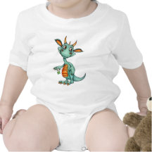 Cute Dragon Baby T Shirt