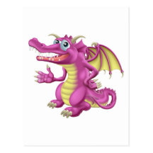 Cute Dragon Post Card