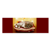 Cute Dream Kitten Business Card