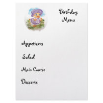 Cute duck girl personalized invites