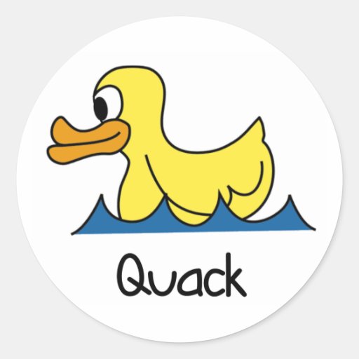 Cute Duck Stickers