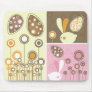 Cute Easter Bunnies Mouse Pad