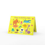 Cute Educational Animals Birthday Card