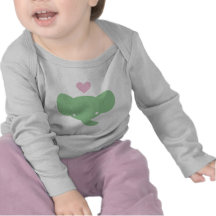 Cute Elephant Heart Graphic T-shirts