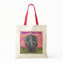 Cute Elephant Personalized Book Bag