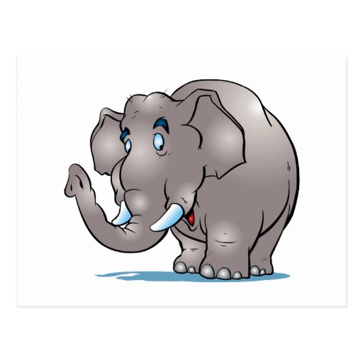 Cute Elephant Postcards