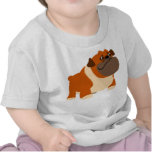 Cute English Bulldog Baby Clothing Shirt
