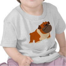 Cute English Bulldog Baby Clothing Shirt