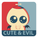 Cute & Evil ‘12 Square Sticker