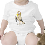 Cute Falcon Bird Brown Cartoon Shirt