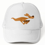 Cute Fast Cartoon Kangaroo Hat
