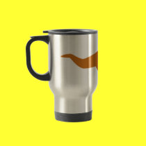 Cute Fast Cartoon Kangaroo Mug