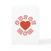 Cute Feminine & Girly Moms : Super Mom + Heart Cards