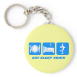Cute figure skating keychains
