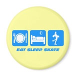 Cute figure skating magnets