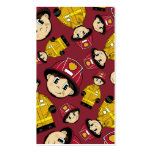 Cute Firefighter Bookmark Business Card Templates