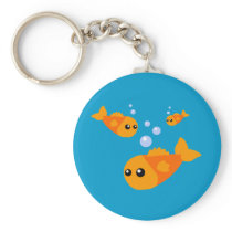 Cute Fish Keychain