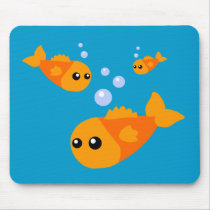 Cute Fish Mouse Pads