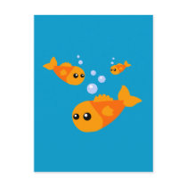 Cute Fish Postcard