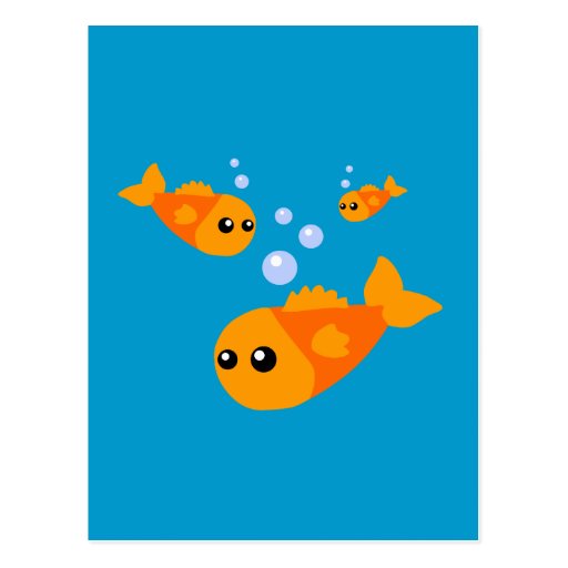 Cute Fish Postcard