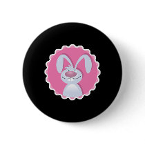 cute floppy ears bunny rabbit buttons